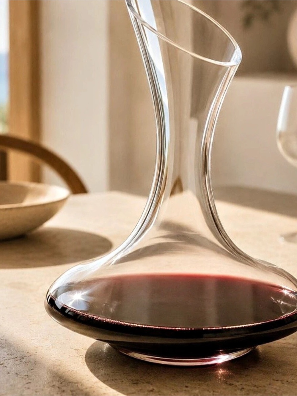 Riedel Cabernet Decanter Clear & Brown